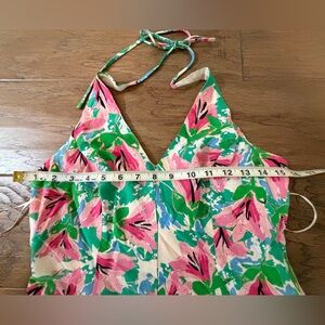 ASTR The Label Floral Halter Maxi Dress Size M